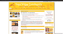 Desktop Screenshot of mein.yoga-vidya.de